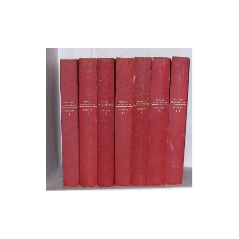 Oeuvres (7 vols) tome I à VII