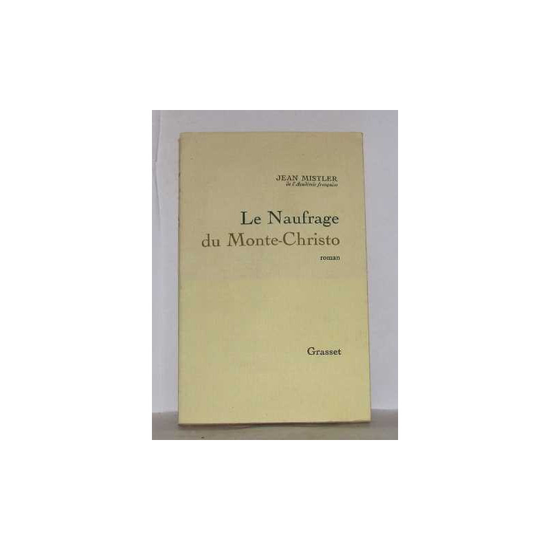Le naufrage du monte-christo