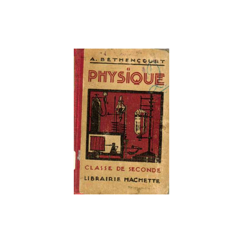 Physique classe seconde