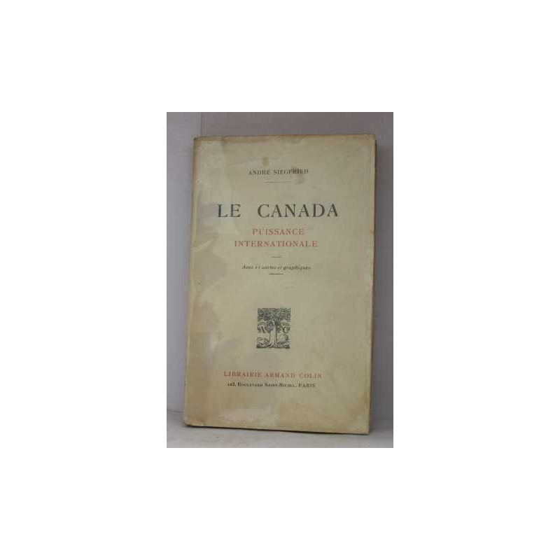 Le canada puissance internationale