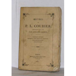 Oeuvres de p.l. courier