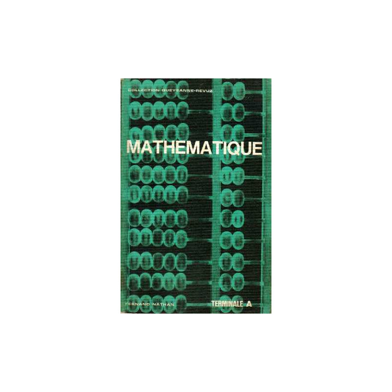 Mathématique terminale A