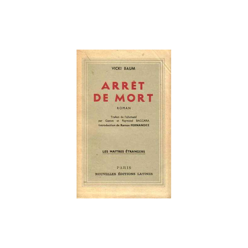 Arrêt de mort