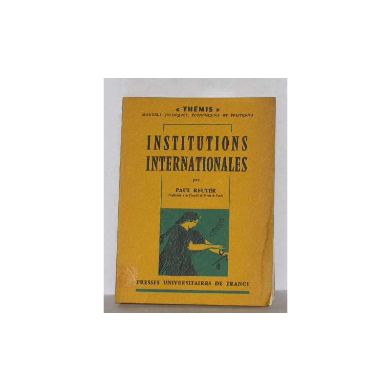 Institutions internationales
