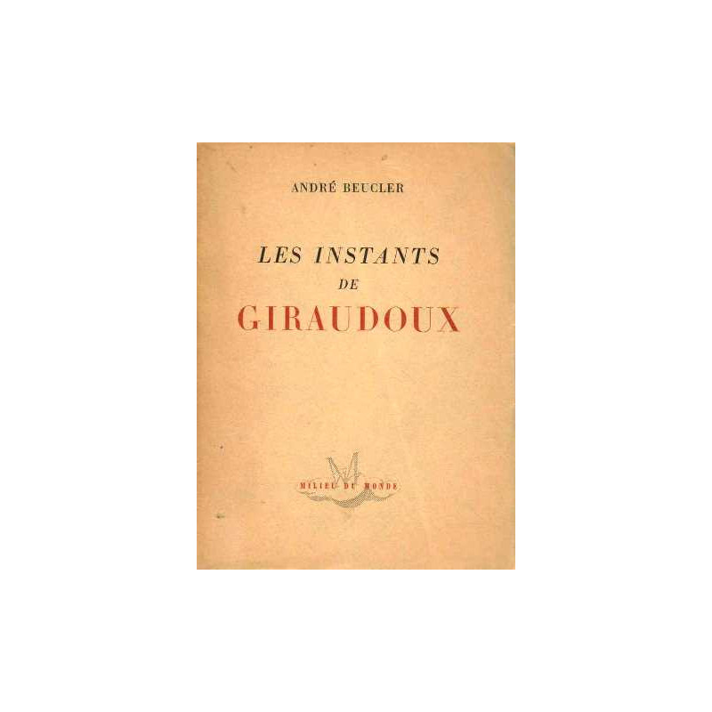 Les instants de giraudoux