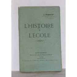 L'histoire a l'école