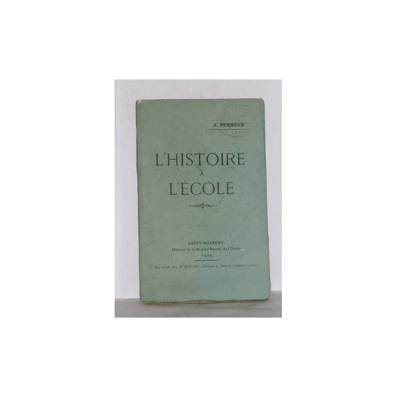 L'histoire a l'école