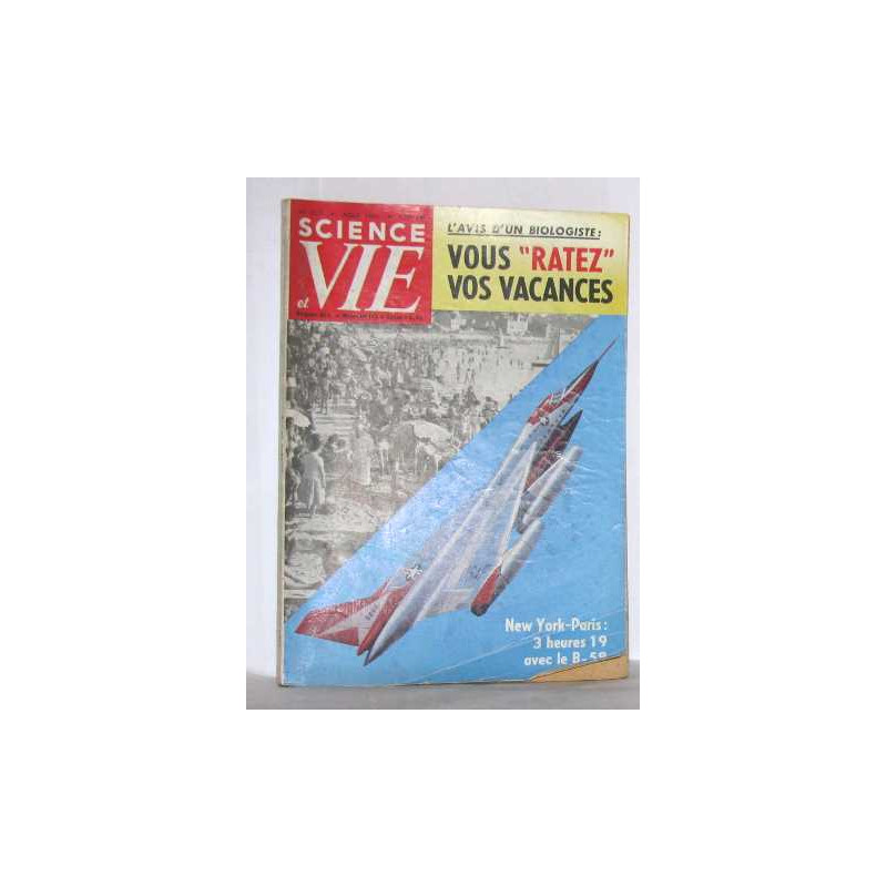 Science et vie n°527 l'avis d'un biologiste : vous "ratez" vos...