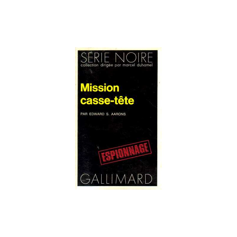 Mission casse-tete
