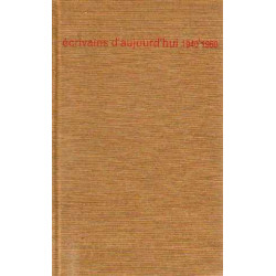 Écrivains d'aujourd'hui 1940-1960