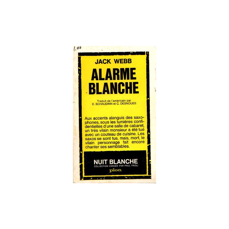 Alarme blanche