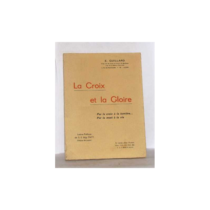 La croix et la gloire