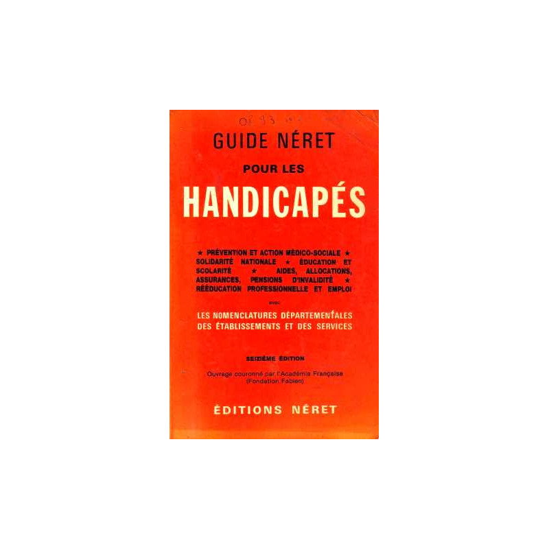 Guide néret pour les handicapés