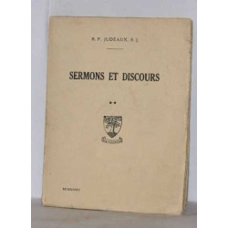 Sermons et discours tome II