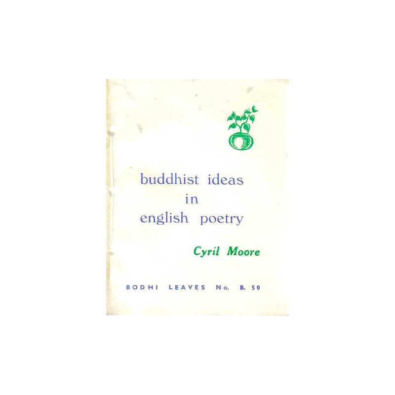 Buddhist ideas in english poetry n°50