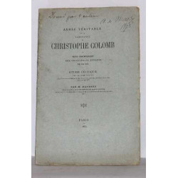 Anné véritable de la naissance de christophe colomb