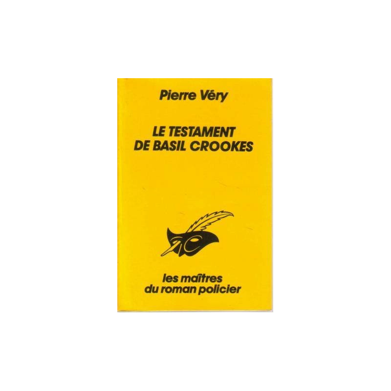 Le testament de basil crookes