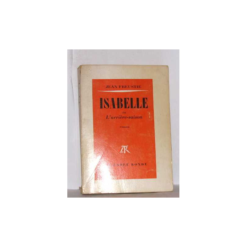 Isabelle ou l'arrière-saison