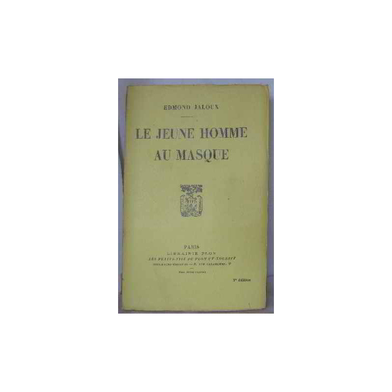 Le jeune homme au masque