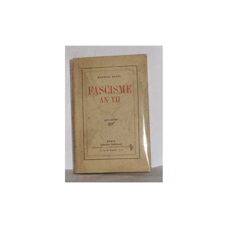 Fascisme an VII