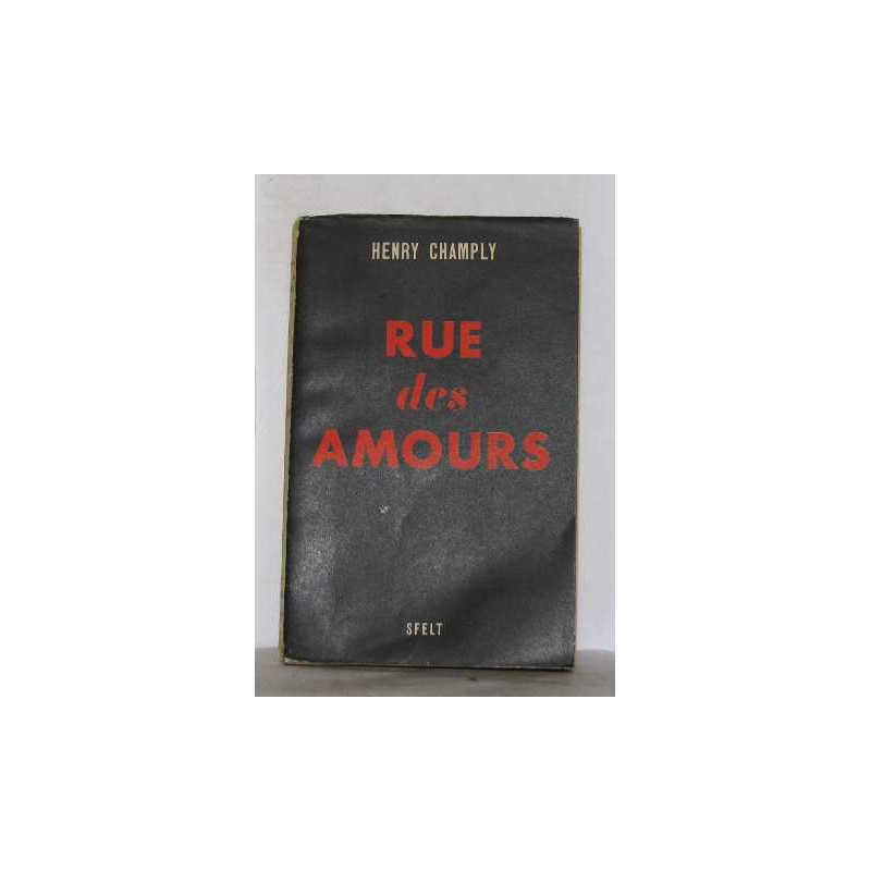 Rue des amours