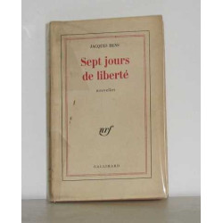 Sept jours de liberté nouvelles