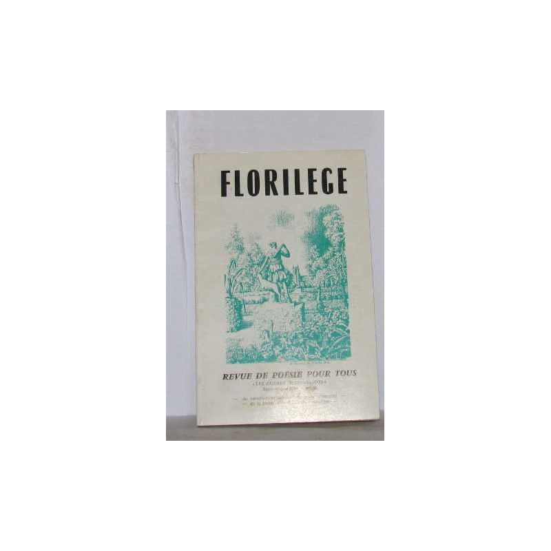 Florilège revue de poésie pour tous n°32 été-automne 1983