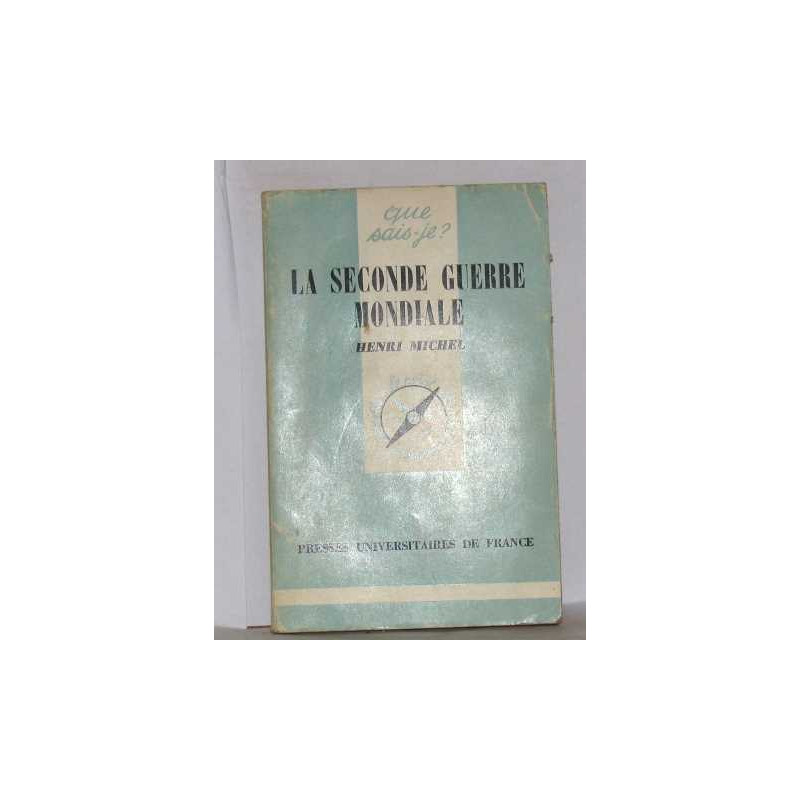 La seconde guerre mondiale