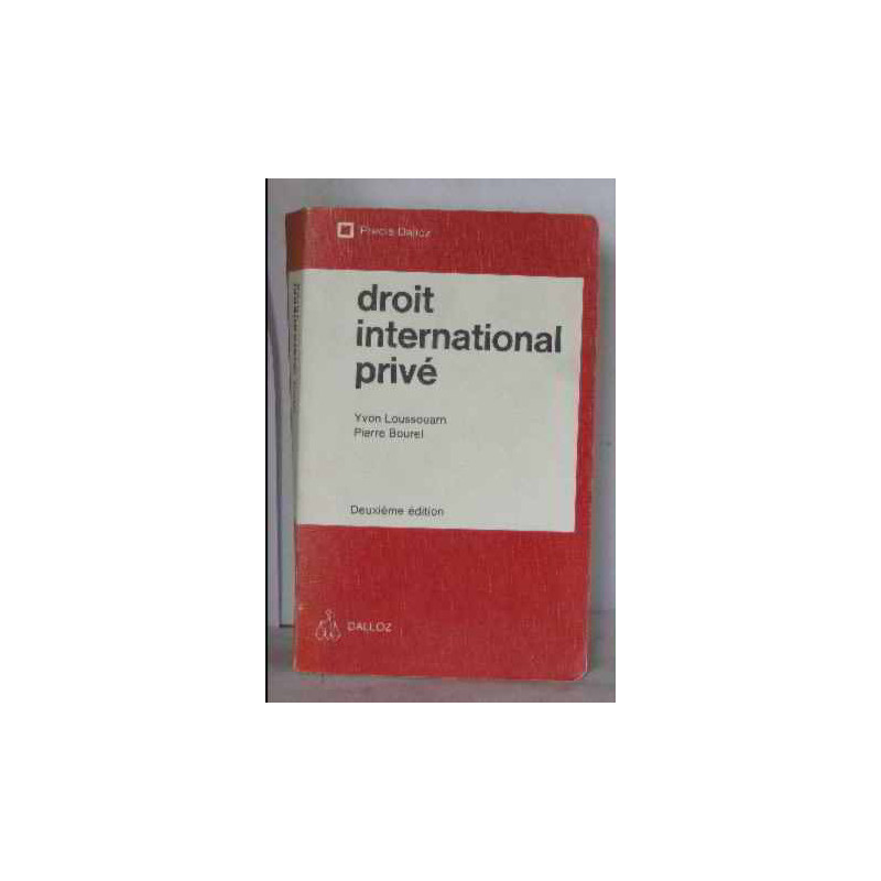 Droit international privé