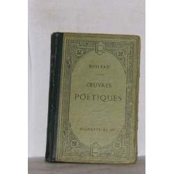 Oeuvres poétiques
