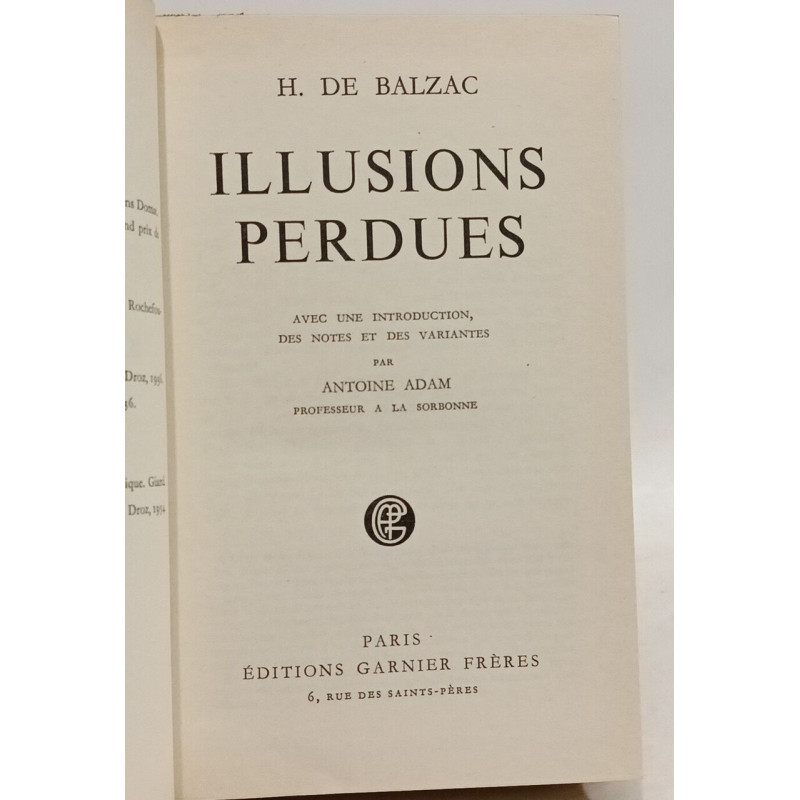 Illusions perdues