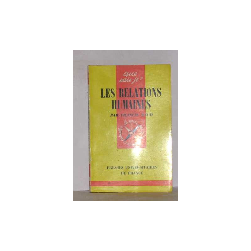 Les relations humaines