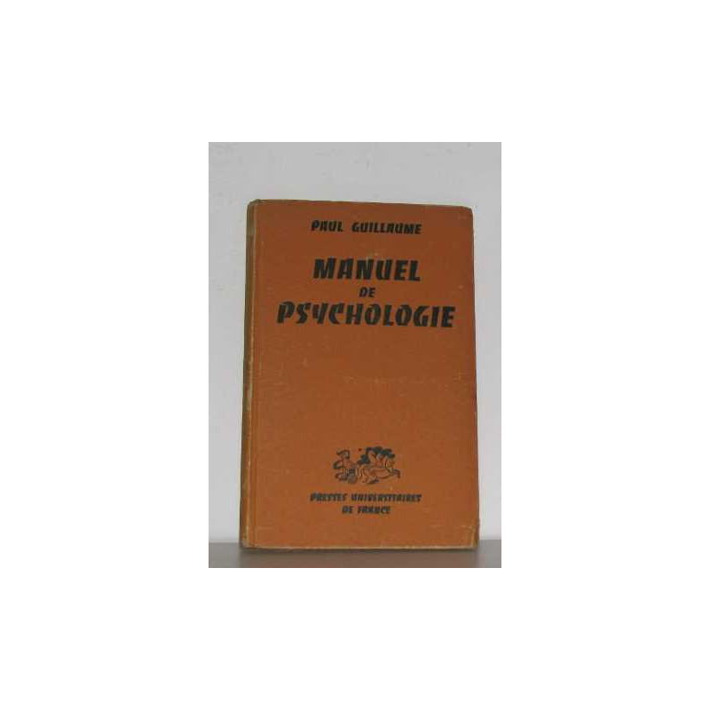 Manuel de psychologie