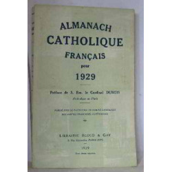 Almanach catholique français pour 1929