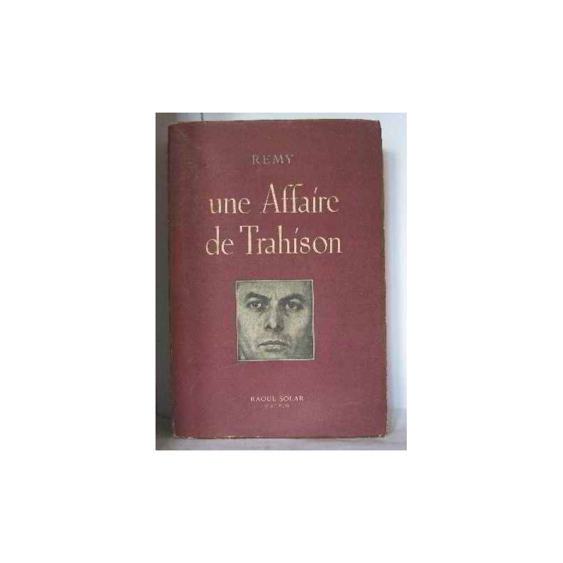 Une affaire de trahison