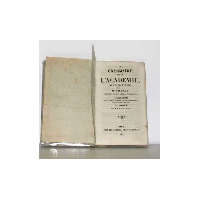 La grammaire selon l'académie