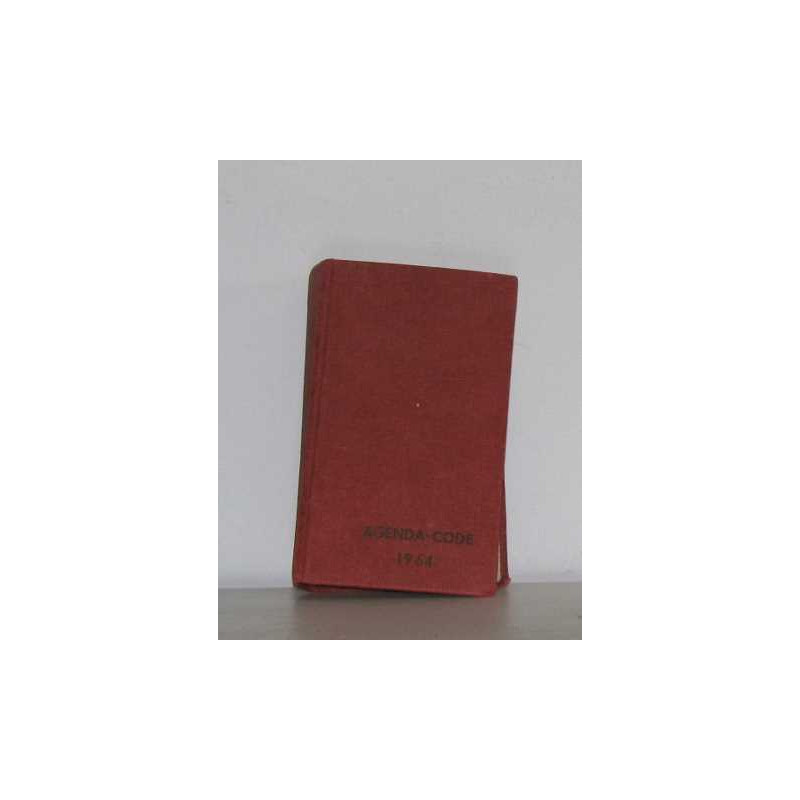 Agenda-code avec formules et renseignements pratiques 1964