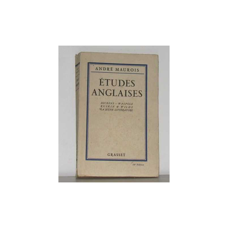 Études anglaises