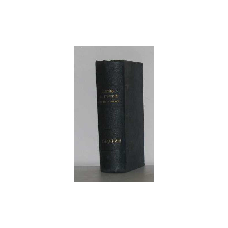 Histoire contemporaine 1789-1892 classe de philosohie programme du...
