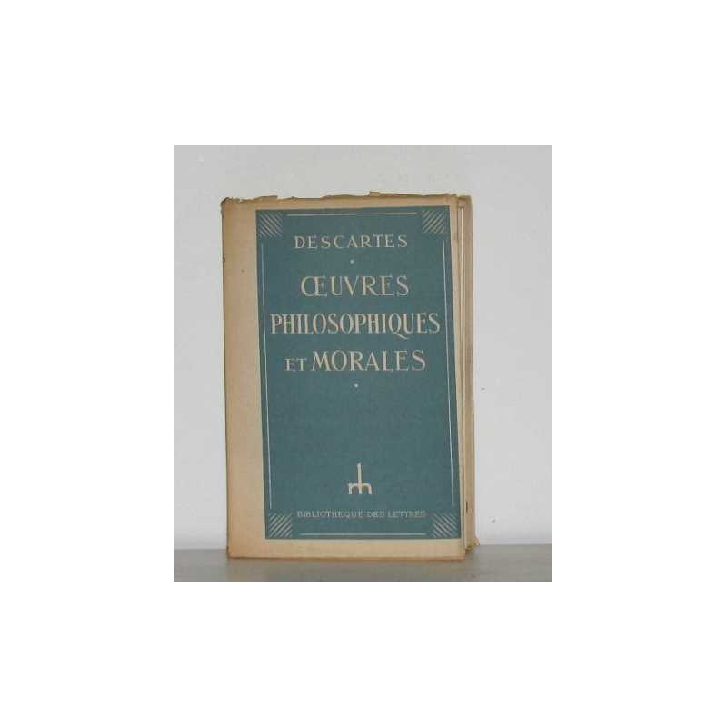 Oeuvres philosophiques et morales