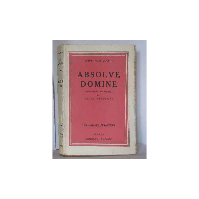 Absolve domine
