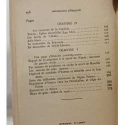 Impressions d'Éthiopie (L'Abyssinie sous Ménélik II) - TOME I et...