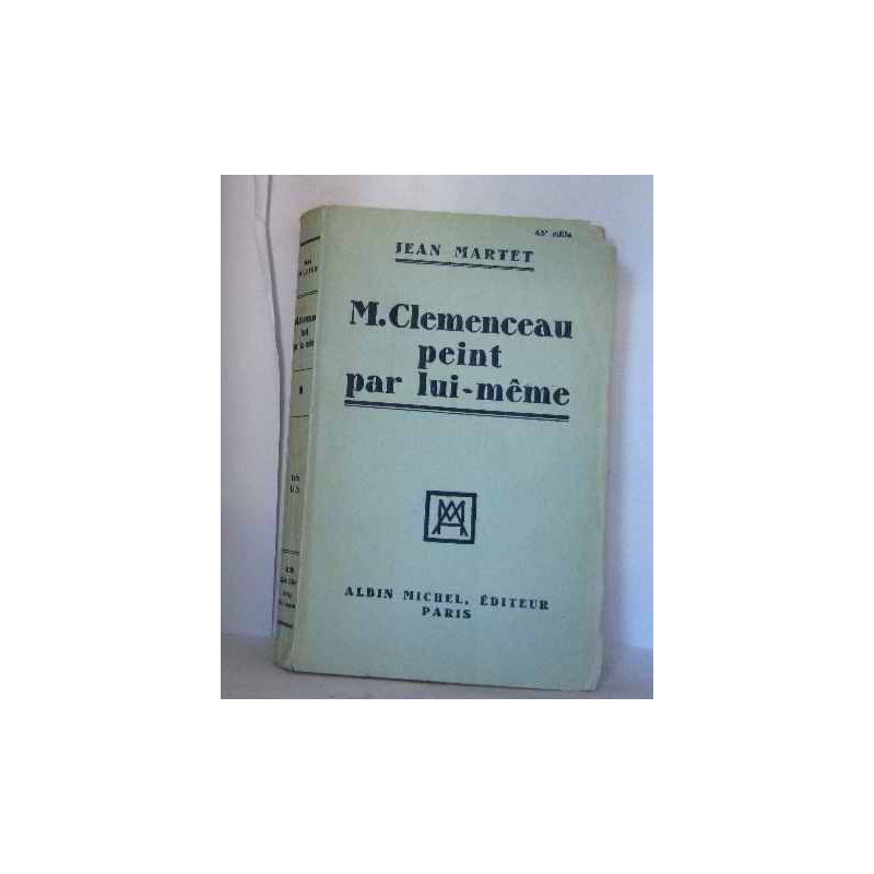 M. clemenceau peint par lui-même