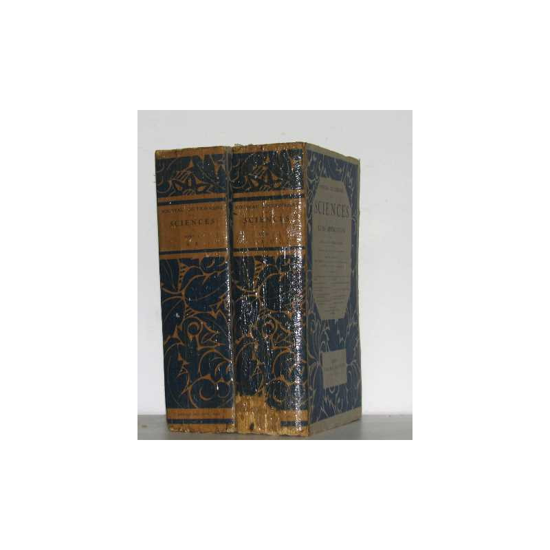 Nouveau dictionnaire des sciences et leurs applications (2 vols)...