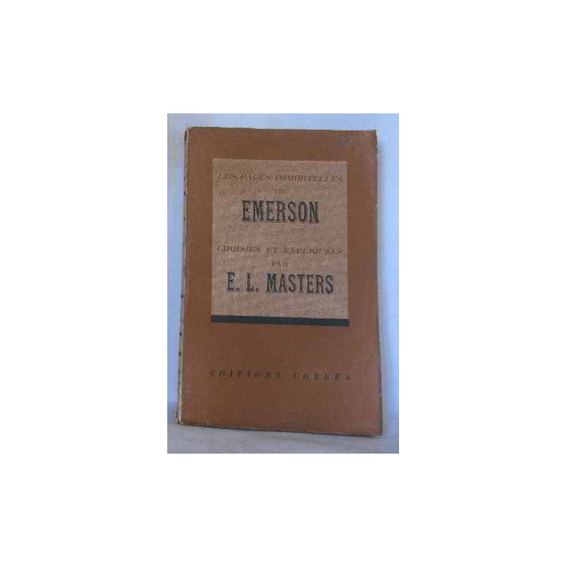 Les pages immortelles de emerson