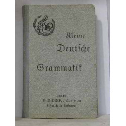 Kleine deutsche grammatik