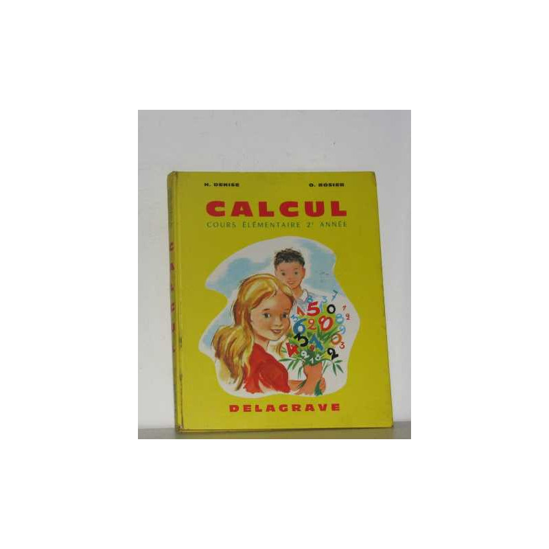 Calcul cours élémentaire 2e année