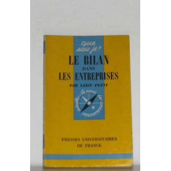 Le bilan dans les entreprises