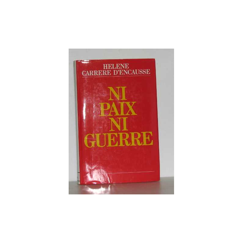 Ni paix ni guerre