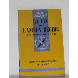 La fin de l'ancien régime